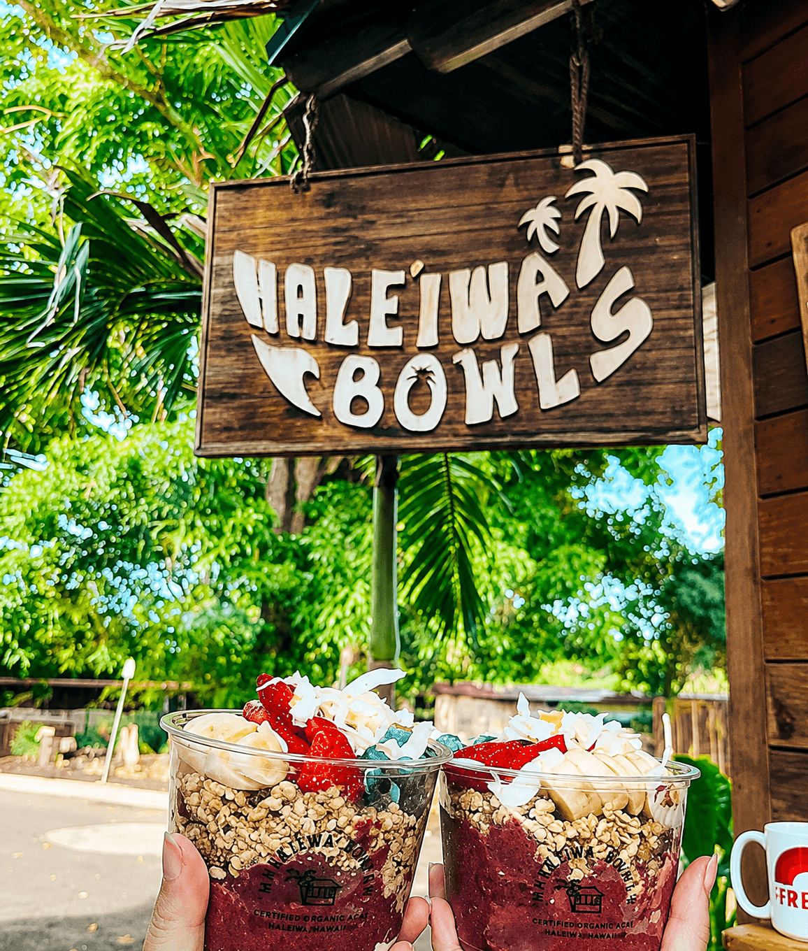 Haleʻiwa Bowls dessert stop