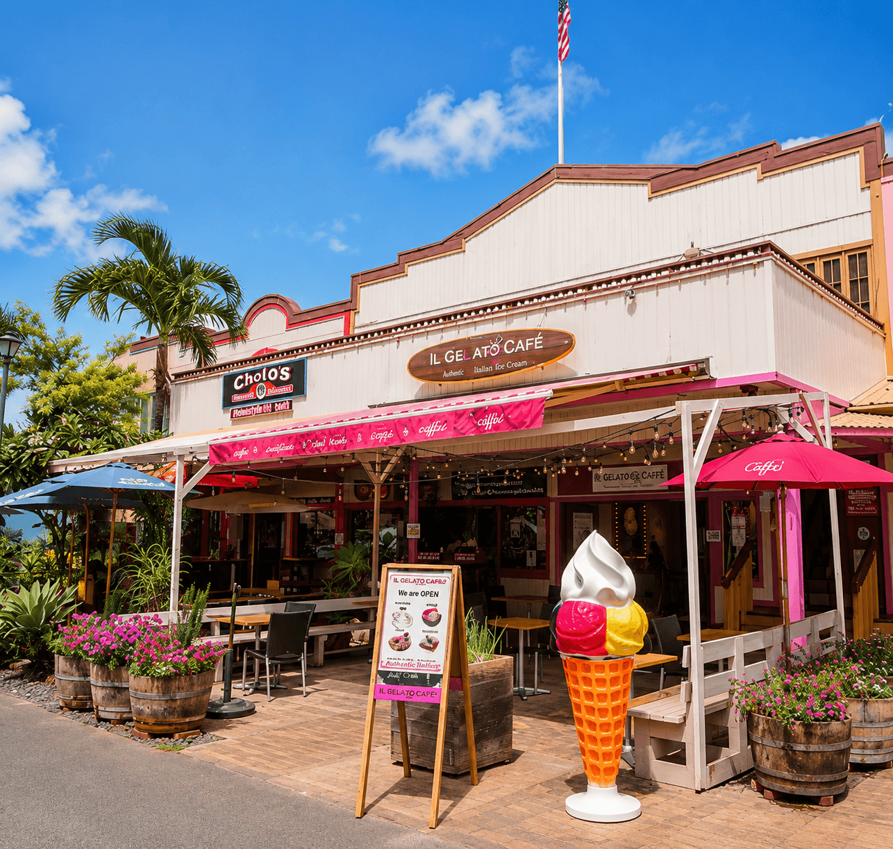 IL Gelato Cafe Haleiwa storefront