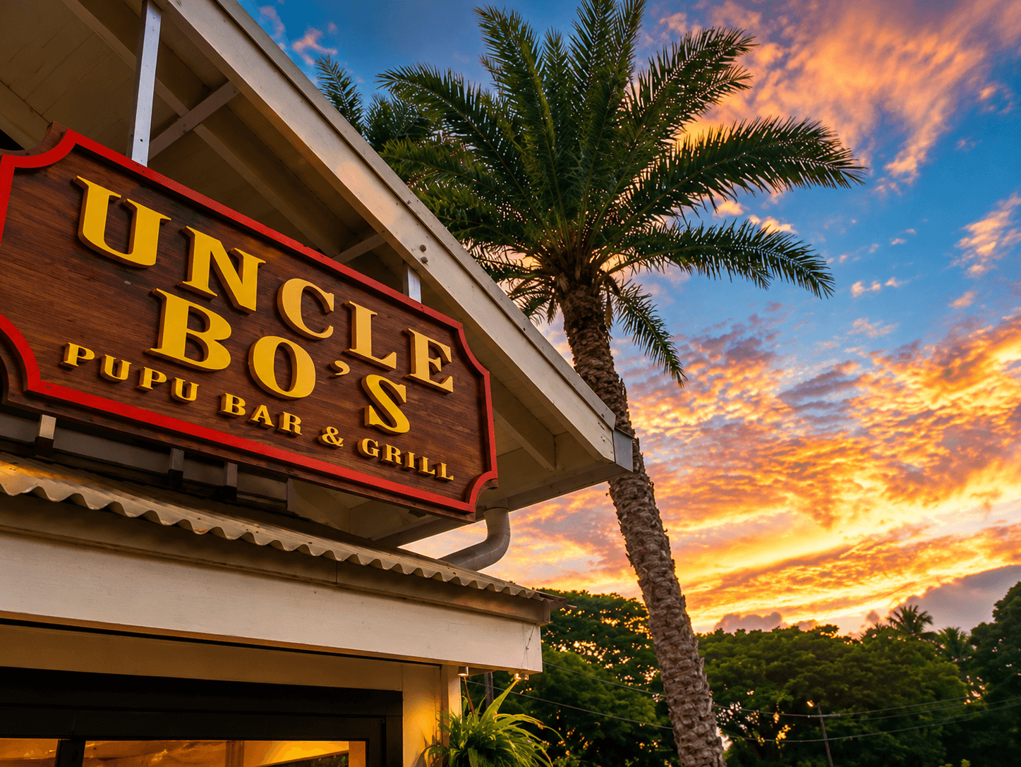 Shareable island-style dishes at Uncle Bo’s in Haleʻiwa